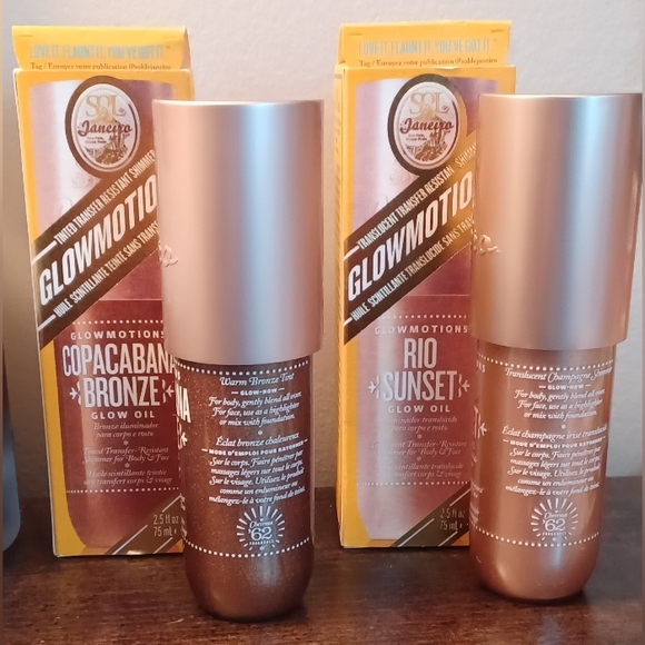 Sol de Janeiro Glow Motions Body Oil Copacabana Bronze or Rio Sunset Glow - Picture 3 of 9